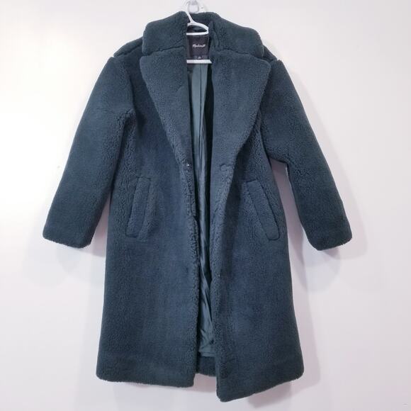 Madewell Sherpa Teddy Coat - Picture 8 of 14